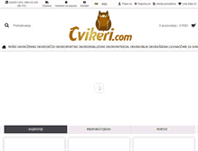 Tablet Screenshot of cvikeri.com